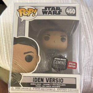Funko Star Wars Iden Versio Pop Vinyl - Black and White NIB 460
